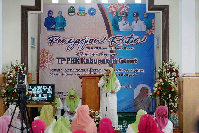 Kabupaten Garut Jadi Tuan Rumah Pengajian Rutin TP PKK Jabar