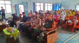 Polsek Wanaraja saat menghadiri giat seminar
