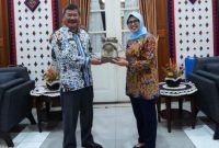 Bupati Blitar Rini Syarifah Saat Laksanakan Kunjungan Kerja ke Pemkab Garut