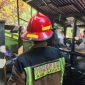 Hari ini Kebakaran Hebat di Wanaraja, Suara Ledakan Kagetkan Warga Sekitar