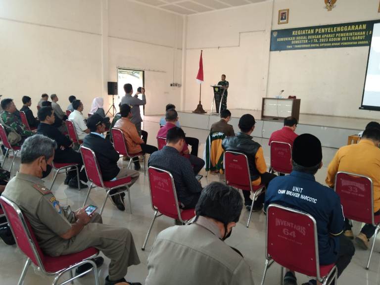 Kodim 0611/Grt Gelar Acara Kegiatan Komunikasi Sosial Usung Tema 