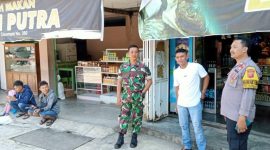 Sinergitas TNI Polri Polsek Cisompet Polres Garut Giat Patroli Dialogis