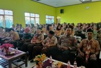 Polsek Cilawu Polres Garut Lakukan Monitoring Kegiatan Kursus Pembina Pramuka