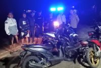 Polsek Cisompet Polres Garut Laksanakan Patroli Malam Cegah Kejahatan