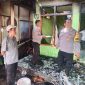 Polsek Wanaraja Polres Garut Cek Kejadian Kebakaran