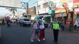 Cegah Kemacetan Polsek Garut Kota Polres Garut Giat Rawan Pagi 