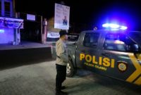 Cegah Kejahatan Polsek Cilawu Polres Garut Laksanakan Patroli Malam,