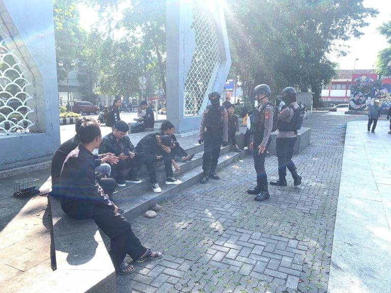 Antisipasi Kerawanan Sat Samapta Polres Garut Laksanakan Patroli 