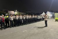 Polres Karawang Gelar Apel KRYD Sekaligus Konsolidasi Pengamanan Konser Musik