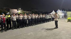 Polres Karawang Gelar Apel KRYD Sekaligus Konsolidasi Pengamanan Konser Musik
