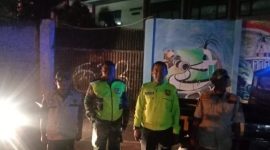 Patroli Prekat Polsek Karawang Kota ke Stadion Singaperbangsa Karawang 