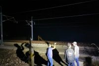 Kanit Intel Polsek Ciampel Polres Karawang Awasi Commisioning DK 59 KCJB