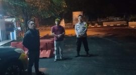 Guna Menjaga Kamtibmas Personil Polsek Kotabaru Polres Karawang Patroli Prekat Kepung Karawang