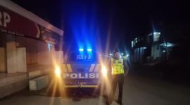 Patroli Garut Lautan Biru Cegah Kriminalitas oleh Polsek Cisurupan Polres Garut