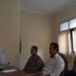 Kapolsek Tegalwaru dan Jajaran Zoom Meeting Anev Kamtibmas Bersama Kapolres Karawang