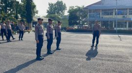 Tingkatkan Kemampuan Unit Dalmas Polres Garut Gelar Latihan Rutin
