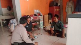 Upaya Polisi Caket Polsek Pangkalan Polres Garut Kenalkan Stiker Lapor Pak Kapolres