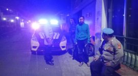 Patroli “Garut Lautan Biru” Gencar Dilaksanakan Polsek Wanaraja Polres Garut