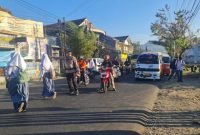Pelayanan Pagi Polsek Kadungora Polres Garut Gatur di SMP dan SMK Muhammadiyah 