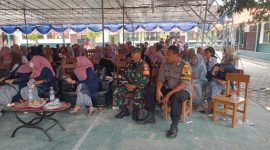 Bhabinkamtibmas Polsek Rawamerta Polres Karawang Hadiri Perpisahan Siswa