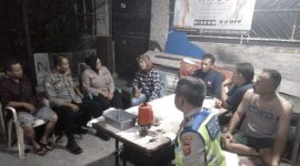 Patroli Prekat Kepung Karawang Malam Hari Antisipasi Gangguan Kamtibmas 