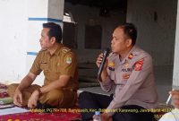 Kapolsek Banyusari Polres Karawang Ikuti Rapat Minggon Kecamatan di Makom Bah Bencoy