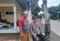 Tak Gengsi Dengan Jabatan Kapolsek Lemahabang Polres Karawang Kunjungi Warga Desa Lemahmukti