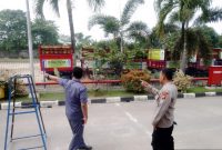Dinas Strada Polsek Lemahabang Polres Karawang Gelar Patroli Di SPBE