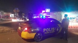Pastikan Wilkum Aman Anggota Patroli Prekat Polsek Cikampek Polres Karawang Birukan Langit Flyover Cikampek 
