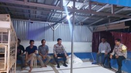 Anggota Polsek Telukjambe Barat Polres Karawang Gelar Patroli Prekat Saat Malam Hari