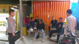 Polsek Telukjambe Barat Polres Karawang Berpatroli Menuju Kobakbiru