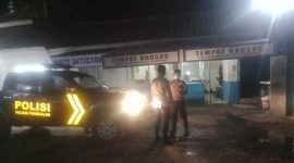 Patroli Prekat Polsek Pangkalan Polres Karawang Sisir Pertigaan Kpss