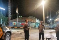 Unit Sabhara Polsek Tirtajaya Polres Karawang Giat Patroli Dialogis Sambangi Security Pertamina 