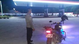 Cegah Gukamtibmas Personil Polsek Tegalwaru Polres Karawang Patroli Malam