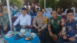 Pelepasan Siswa SMP PGRI Dihadiri Polsek Tegalwaru Polres Karawang