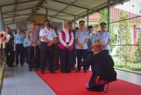Kapolres Karawang Hadiri Serah Terima Jabatan Kalapas Kelas 2 Karawang
