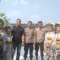 Polsek Majalaya Polres Karawang Pengamanan Pentas Seni Siswa/i SMPN 1 Majalaya