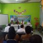 Bersama Membangun Desa Bhabinkamtibmas Polsek Telagasari Polres Karawang Hadiri Rapat Minggon