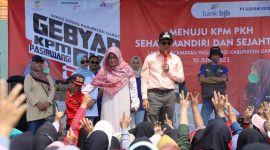 Wabup Garut Hadiri Pelaksanaan Gebyar PKH Di Kecamatan Pasirwangi