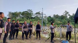 Pastikan Keamanan Sat Samapta Polres Karawang Patroli Di Proyek KCJB DK 59