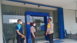 Polsek Batujaya Polres Karawang Hadirkan Keamanan di Lokasi Perbankan