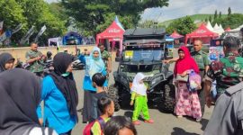 MV 800 Jadi Objek Favorit Stand Kodim 0613/Ciamis di Ciamis Creative Festival 2023