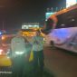 Sambangi Terminal Personil Patroli Polsek Klari Polres Karawang Berikan Himbauan Kamtibmas