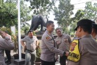 Bentuk Pengawasan Kapolres Karawang Laksanakan Kunjungan Kerja Ke Polsek Telukjambe Barat