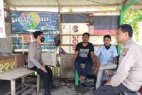 Silaturahmi Kapolsek Cibuaya Polres Karawang Dengan Warga masyarakat