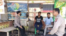 Silaturahmi Kapolsek Cibuaya Polres Karawang Dengan Warga masyarakat