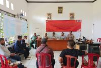 Bhabinkamtibmas Polsek Kotabaru Polres Karawang Laksanakan Monitoring Rapat Pleno DPSHP
