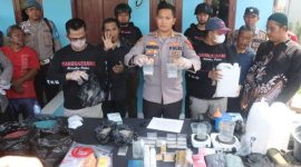 Polisi RW Polres Karawang Ungkap Peredaran Produksi Narkoba Jenis Sintetis 