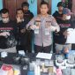 Polisi RW Polres Karawang Ungkap Peredaran Produksi Narkoba Jenis Sintetis 