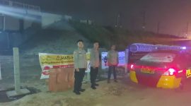 Anggota Patroli Polsek Telukjambe Barat Polres Karawang Sambangi Warga Dusun Bobojong